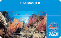DiveMaster Card
